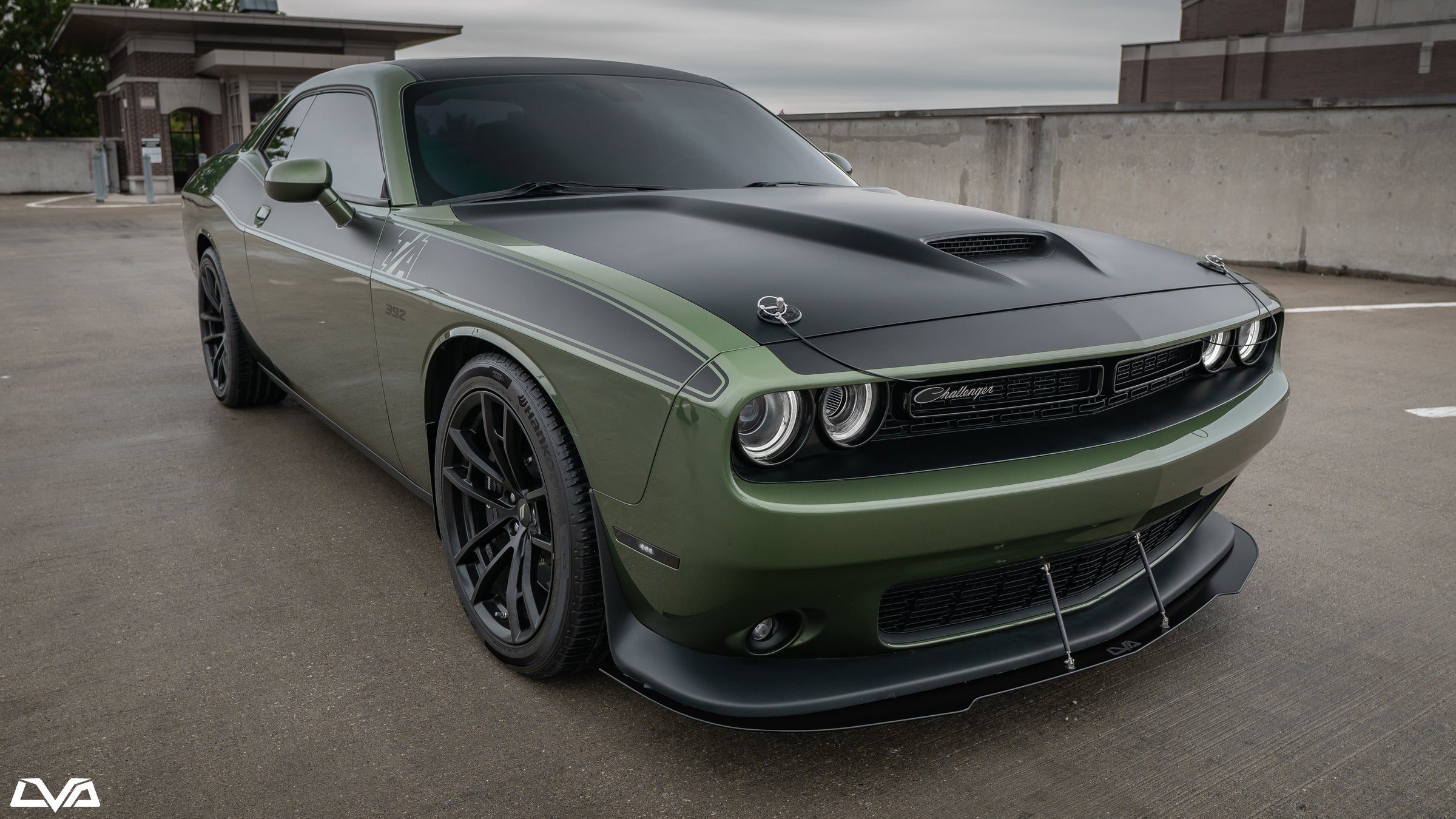 2015-2023 Dodge Challenger Front Splitter - LVA