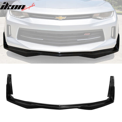 2016-2018 Chevy Camaro V6 IKON Stingray Stage 3 Style Front Bumper Lip