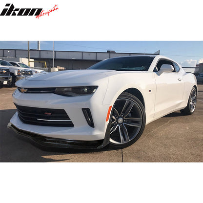 2016-2018 Chevy Camaro V6 IKON Stingray Stage 3 Style Front Bumper Lip
