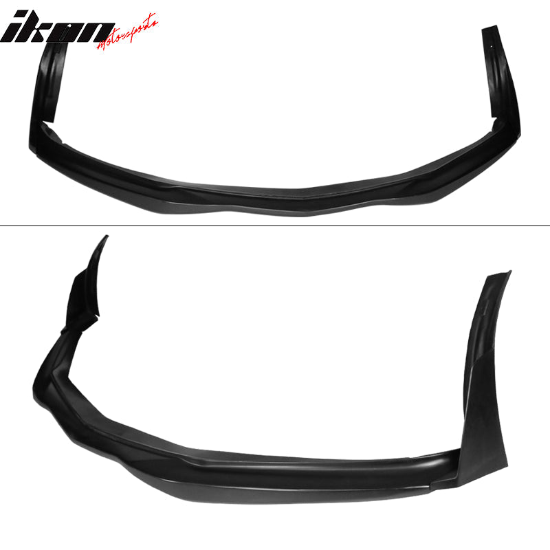 2016-2018 Chevy Camaro SS IKON V5 Style Unpainted Front Bumper Lip 3PC