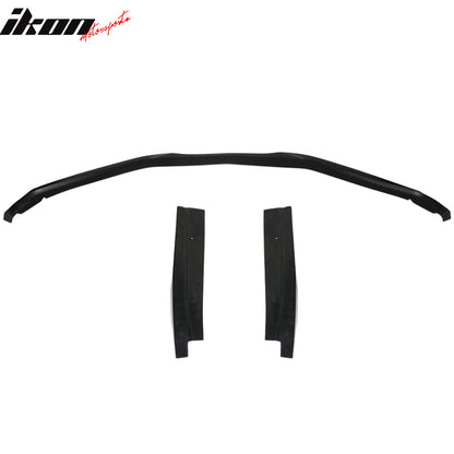 2016-2018 Chevy Camaro SS IKON V5 Style Unpainted Front Bumper Lip 3PC