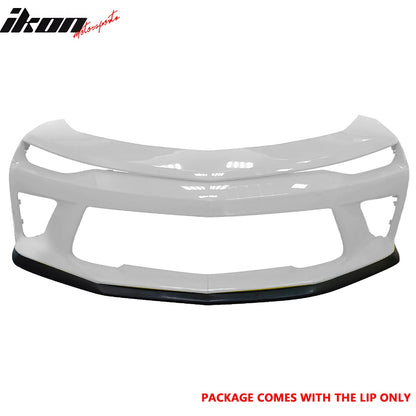 2016-2018 Chevrolet Camaro V8 SS OE Style Unpainted Front Bumper Lip