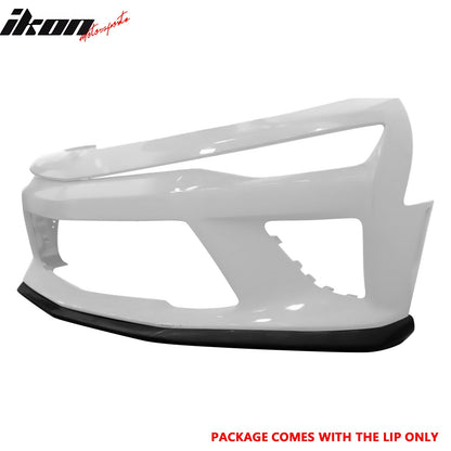 2016-2018 Chevrolet Camaro V8 SS OE Style Unpainted Front Bumper Lip