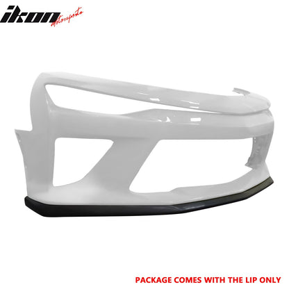 2016-2018 Chevrolet Camaro V8 SS OE Style Unpainted Front Bumper Lip