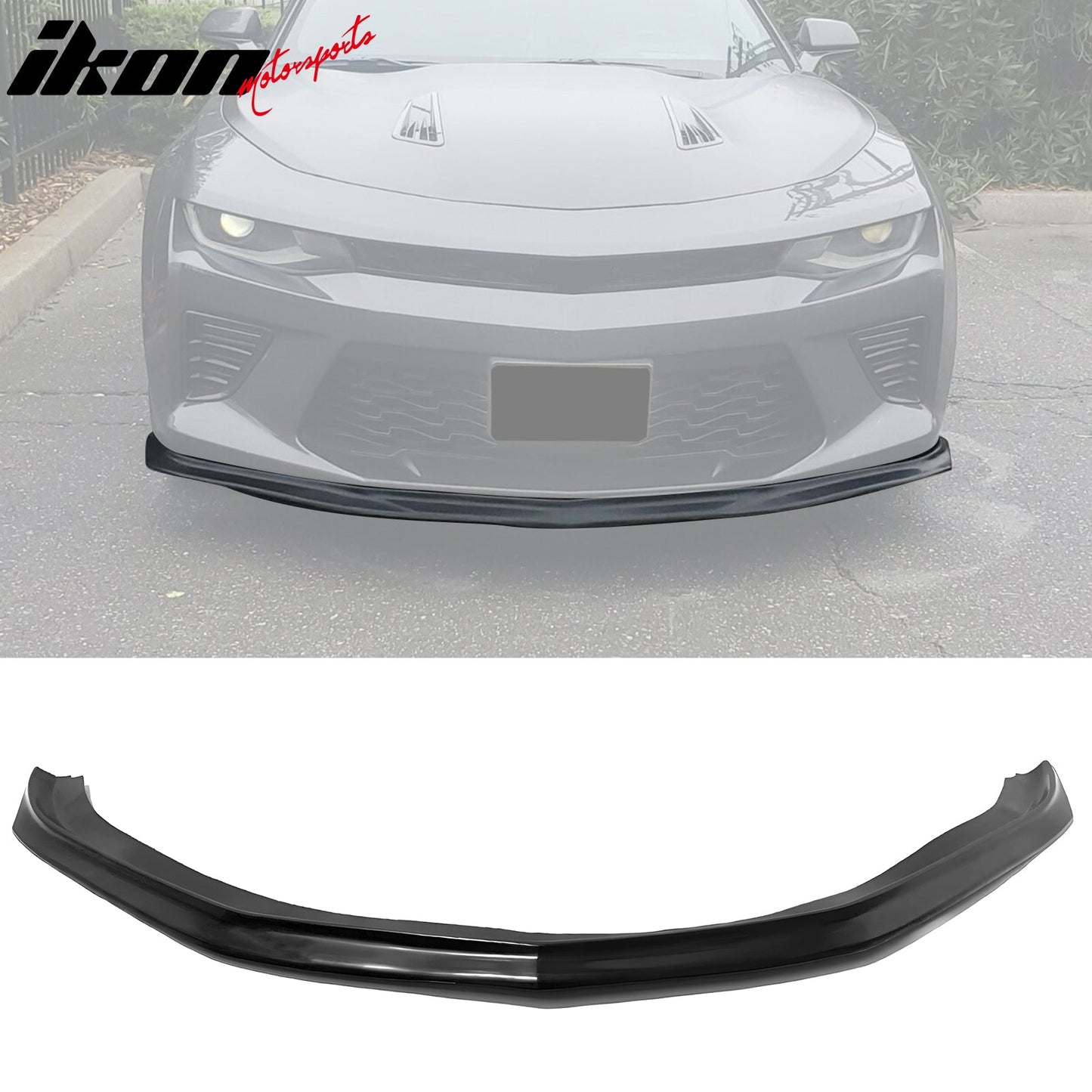 2016-2018 Chevrolet Camaro V8 SS SLP Style Unpainted Front Bumper Lip