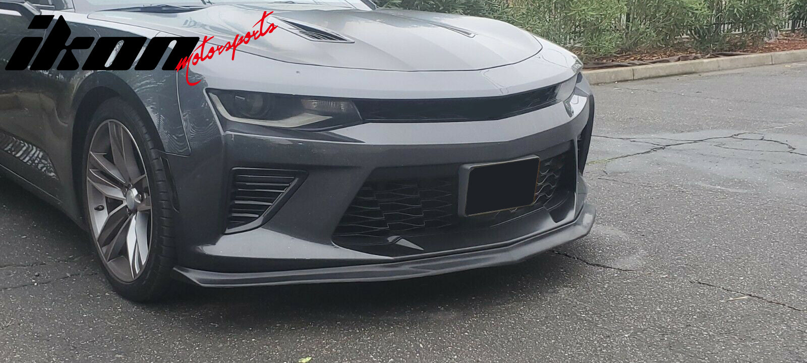 2016-2018 Chevrolet Camaro V8 SS SLP Style Unpainted Front Bumper Lip