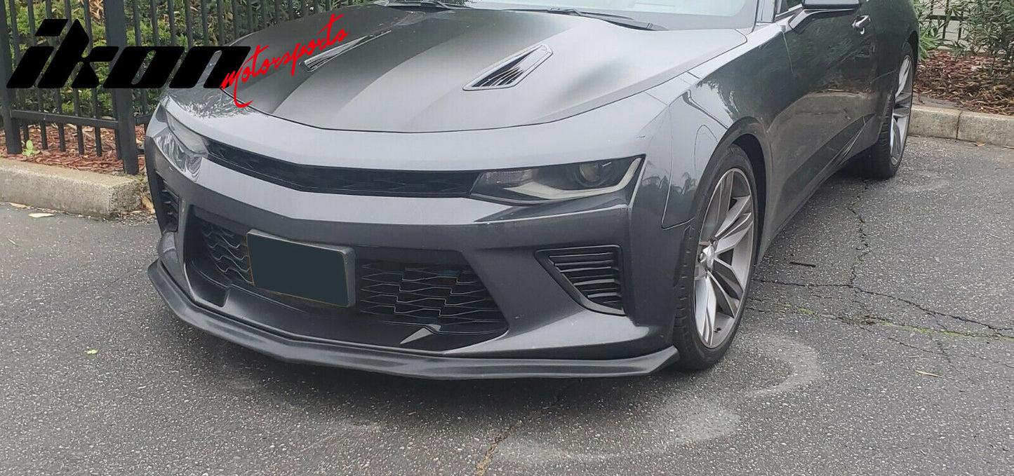 2016-2018 Chevrolet Camaro V8 SS SLP Style Unpainted Front Bumper Lip