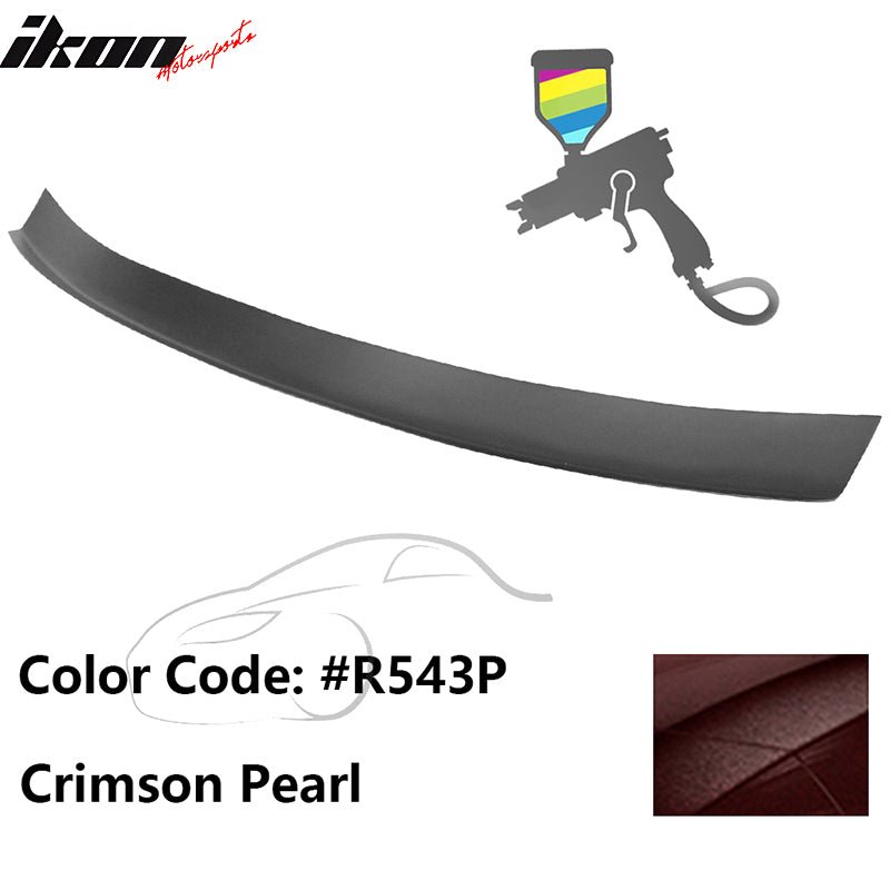 2016-2021 Honda Civic Type R Add-on Gurney Flap Lip Painted FRP