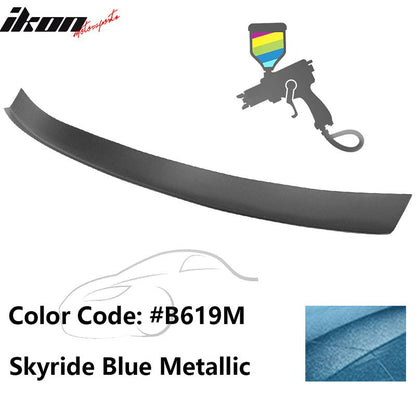 2016-2021 Honda Civic Type R Add-on Gurney Flap Lip Painted FRP