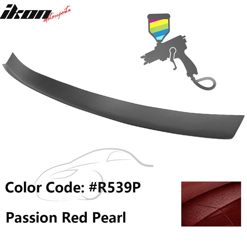 2016-2021 Honda Civic Type R Add-on Gurney Flap Lip Painted FRP