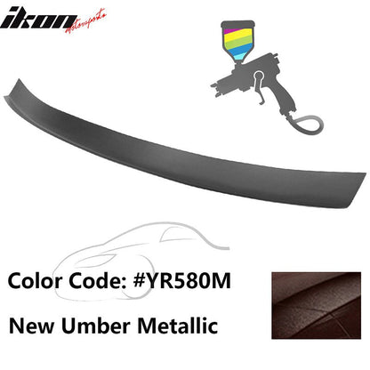 2016-2021 Honda Civic Type R Add-on Gurney Flap Lip Painted FRP