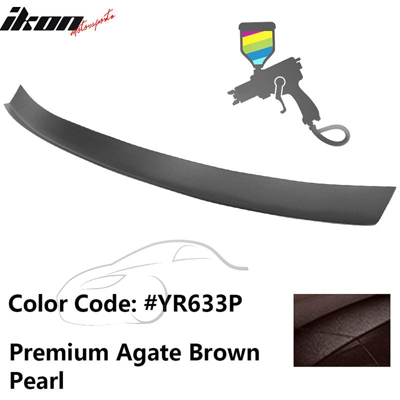 2016-2021 Honda Civic Type R Add-on Gurney Flap Lip Painted FRP