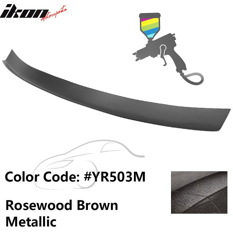 2016-2021 Honda Civic Type R Add-on Gurney Flap Lip Painted FRP