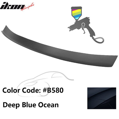 2016-2021 Honda Civic Type R Add-on Gurney Flap Lip Painted FRP