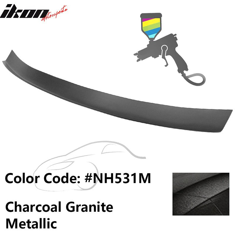 2016-2021 Honda Civic Type R Add-on Gurney Flap Lip Painted FRP