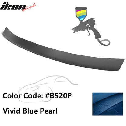 2016-2021 Honda Civic Type R Add-on Gurney Flap Lip Painted FRP