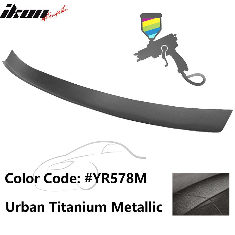 2016-2021 Honda Civic Type R Add-on Gurney Flap Lip Painted FRP