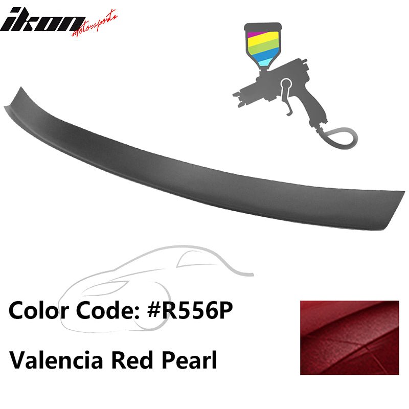 2016-2021 Honda Civic Type R Add-on Gurney Flap Lip Painted FRP