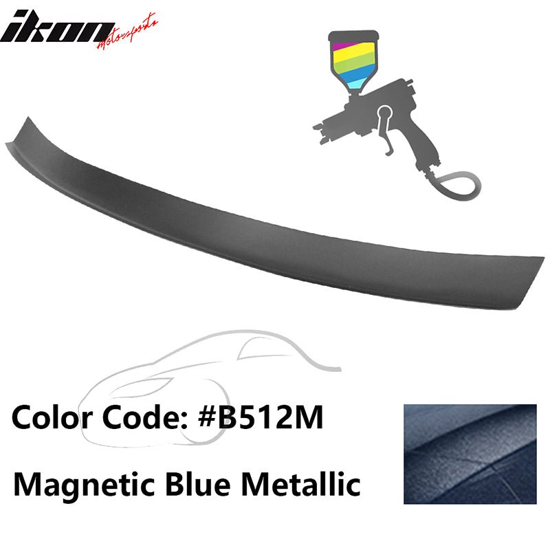 2016-2021 Honda Civic Type R Add-on Gurney Flap Lip Painted FRP