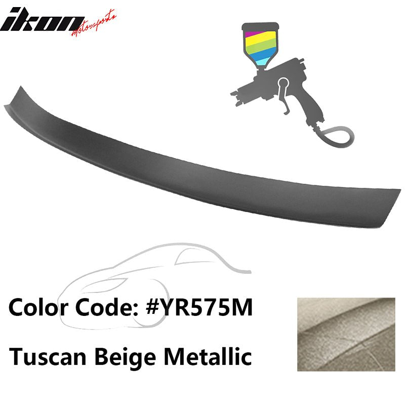2016-2021 Honda Civic Type R Add-on Gurney Flap Lip Painted FRP