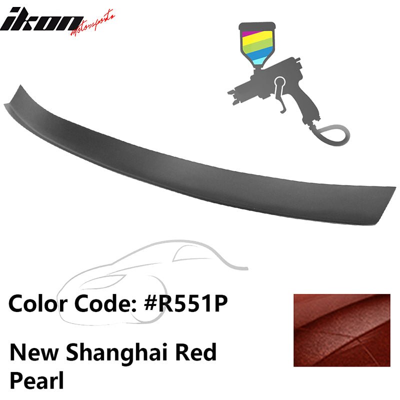 2016-2021 Honda Civic Type R Add-on Gurney Flap Lip Painted FRP