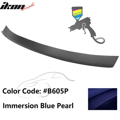 2016-2021 Honda Civic Type R Add-on Gurney Flap Lip Painted FRP