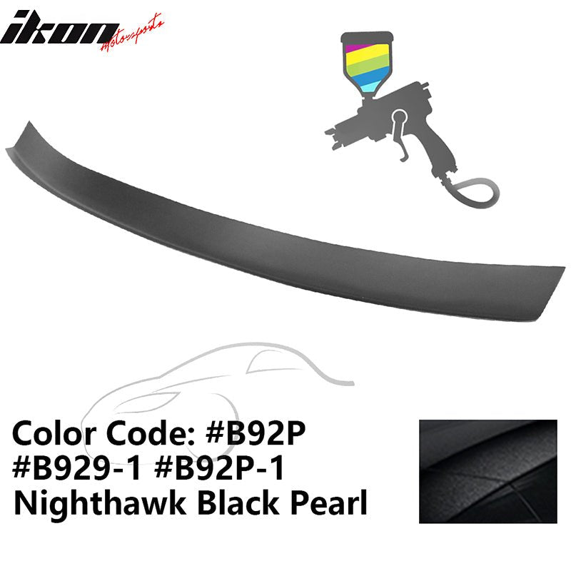 2016-2021 Honda Civic Type R Add-on Gurney Flap Lip Painted FRP