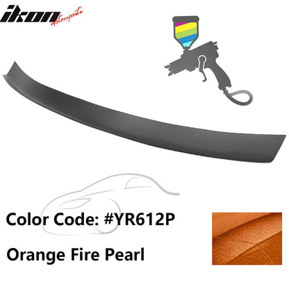 2016-2021 Honda Civic Type R Add-on Gurney Flap Lip Painted FRP