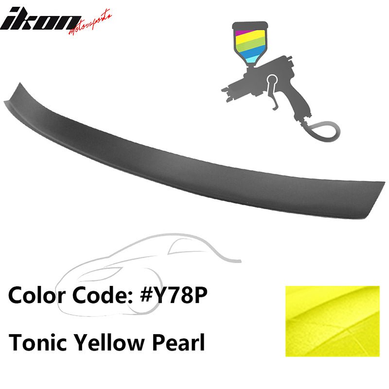 2016-2021 Honda Civic Type R Add-on Gurney Flap Lip Painted FRP