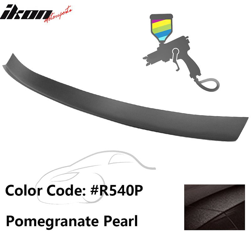 2016-2021 Honda Civic Type R Add-on Gurney Flap Lip Painted FRP