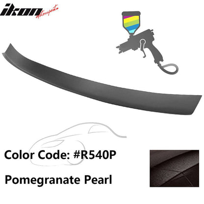 2016-2021 Honda Civic Type R Add-on Gurney Flap Lip Painted FRP