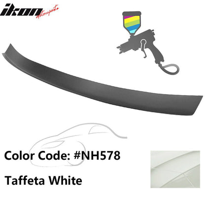 2016-2021 Honda Civic Type R Add-on Gurney Flap Lip Painted FRP