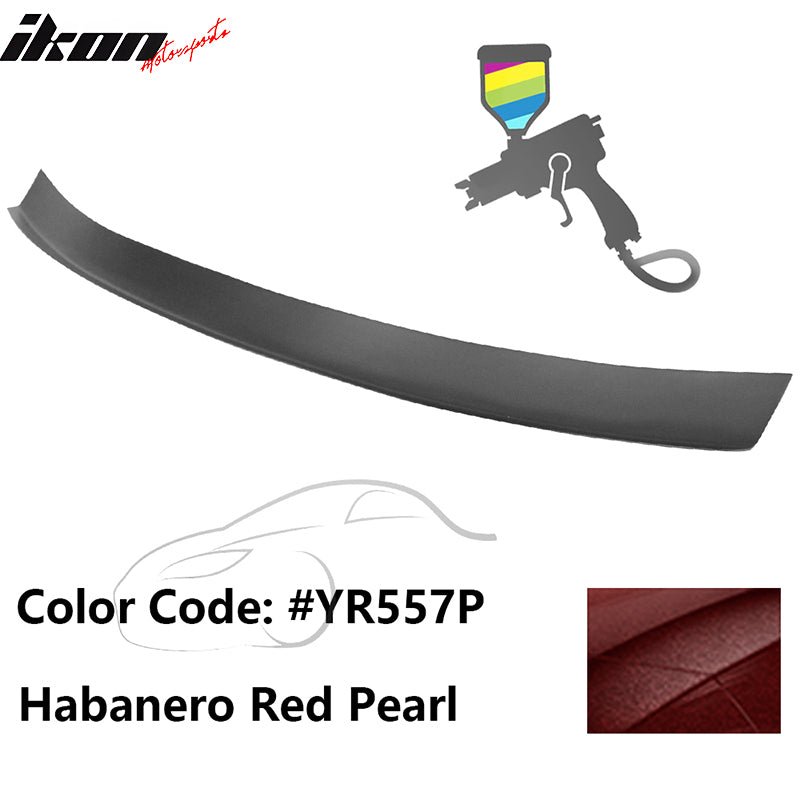 2016-2021 Honda Civic Type R Add-on Gurney Flap Lip Painted FRP