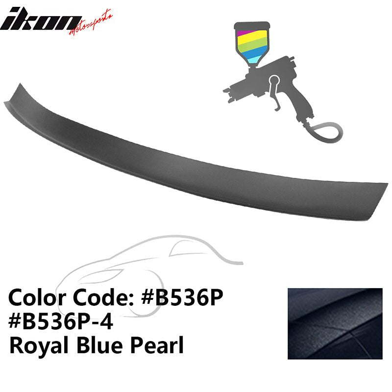 2016-2021 Honda Civic Type R Add-on Gurney Flap Lip Painted FRP
