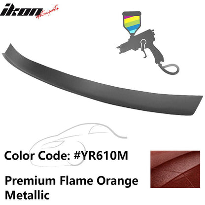 2016-2021 Honda Civic Type R Add-on Gurney Flap Lip Painted FRP
