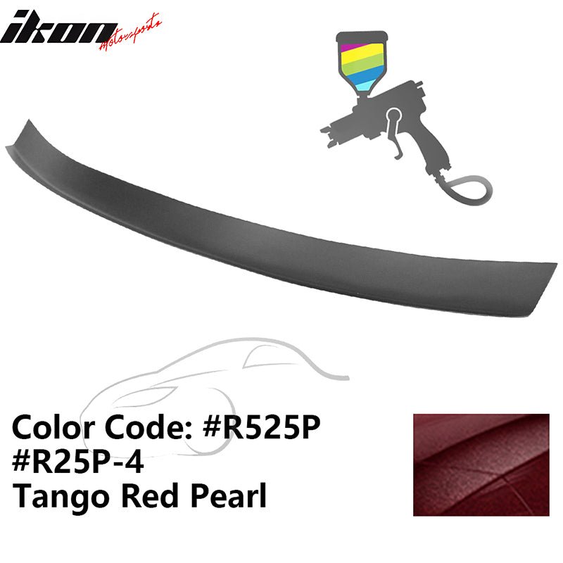 2016-2021 Honda Civic Type R Add-on Gurney Flap Lip Painted FRP