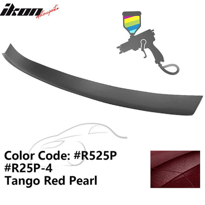 2016-2021 Honda Civic Type R Add-on Gurney Flap Lip Painted FRP