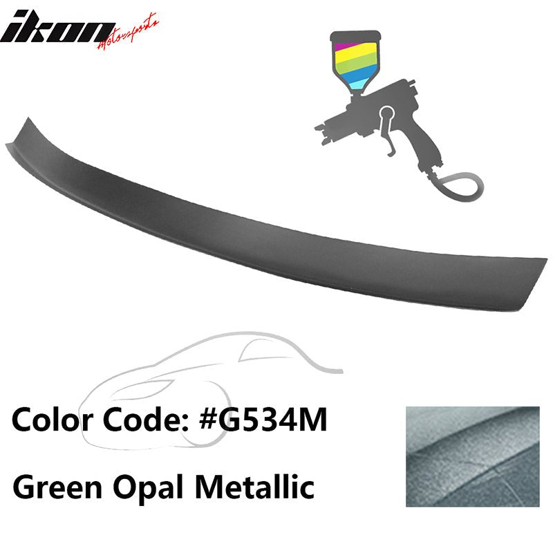 2016-2021 Honda Civic Type R Add-on Gurney Flap Lip Painted FRP