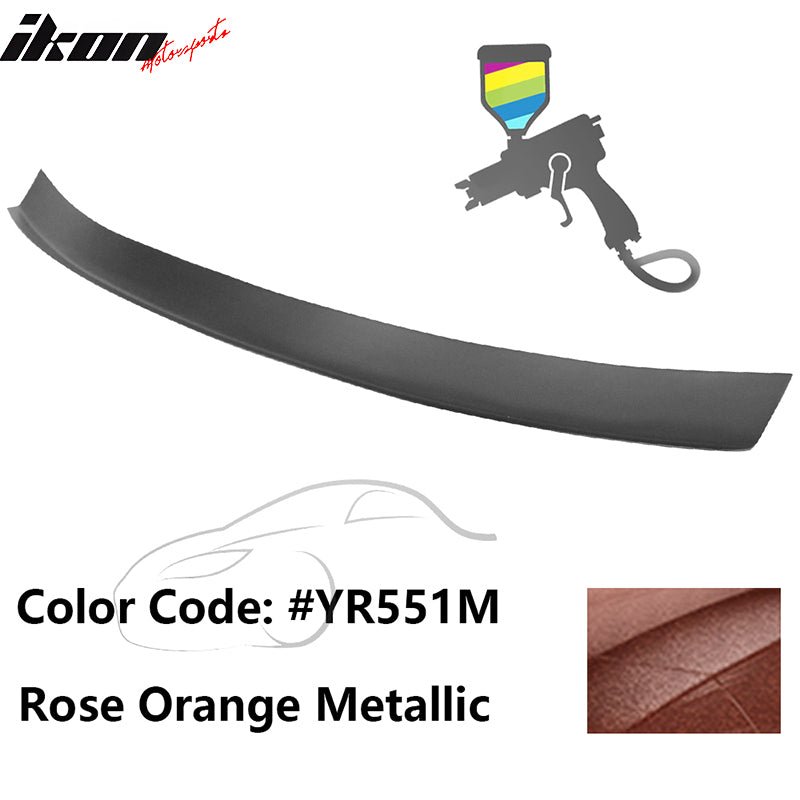 2016-2021 Honda Civic Type R Add-on Gurney Flap Lip Painted FRP