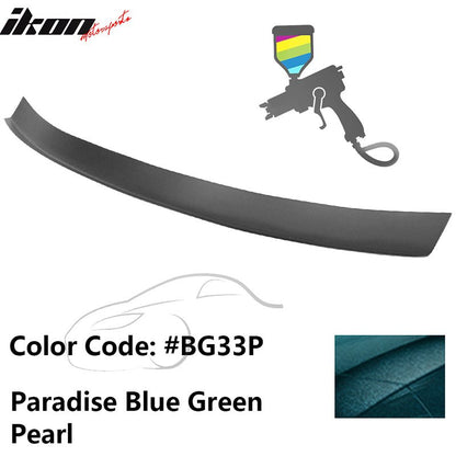 2016-2021 Honda Civic Type R Add-on Gurney Flap Lip Painted FRP