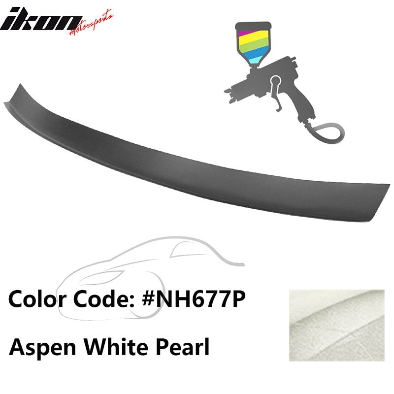2016-2021 Honda Civic Type R Add-on Gurney Flap Lip Painted FRP