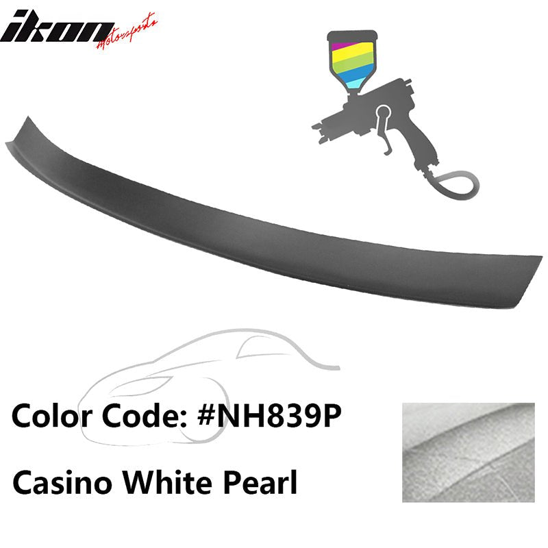 2016-2021 Honda Civic Type R Add-on Gurney Flap Lip Painted FRP