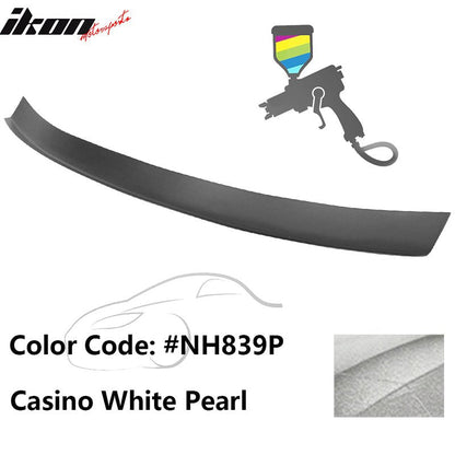 2016-2021 Honda Civic Type R Add-on Gurney Flap Lip Painted FRP