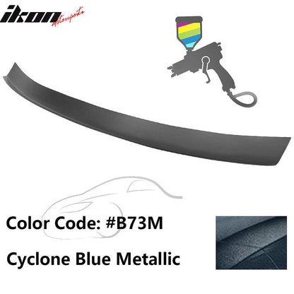 2016-2021 Honda Civic Type R Add-on Gurney Flap Lip Painted FRP