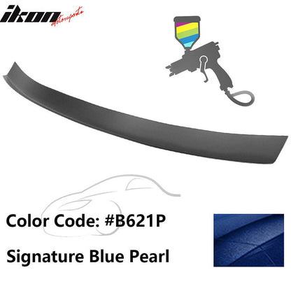 2016-2021 Honda Civic Type R Add-on Gurney Flap Lip Painted FRP