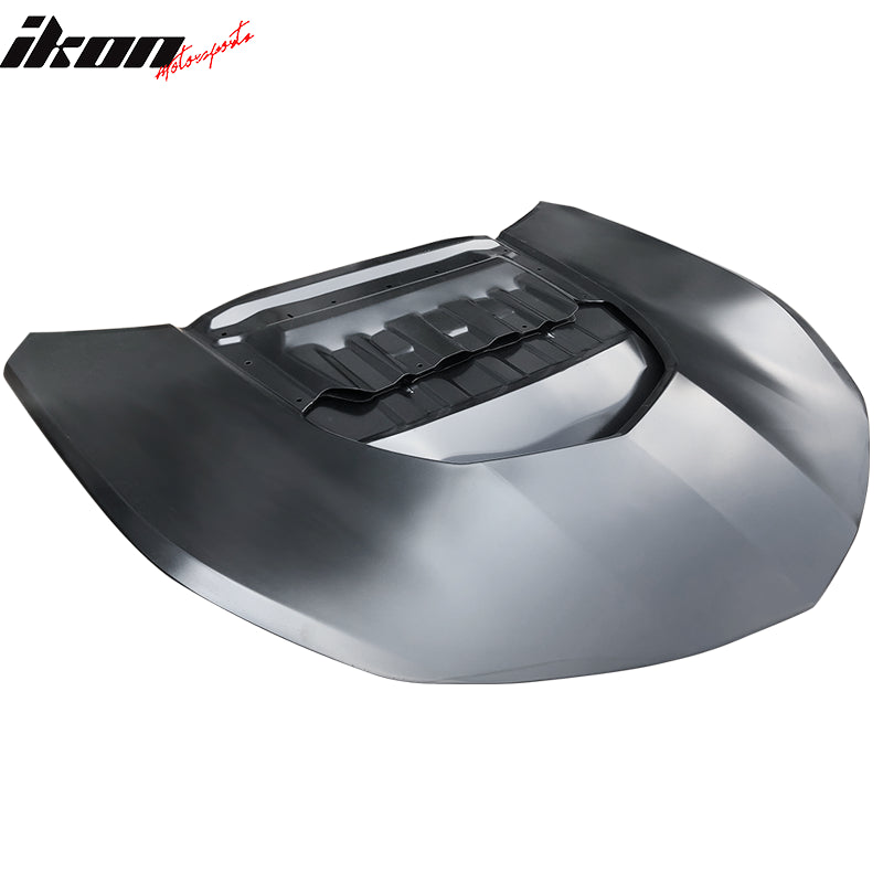 2016-2024 Chevrolet Camaro ZL1 Black Car Hood Guards Aluminum