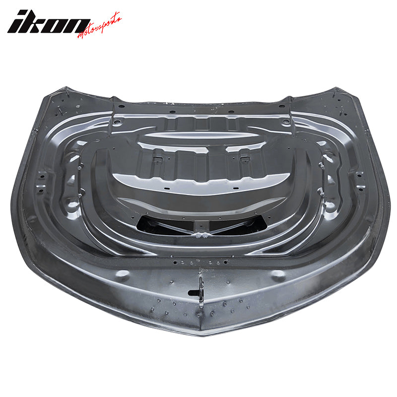 2016-2024 Chevrolet Camaro ZL1 Black Car Hood Guards Aluminum
