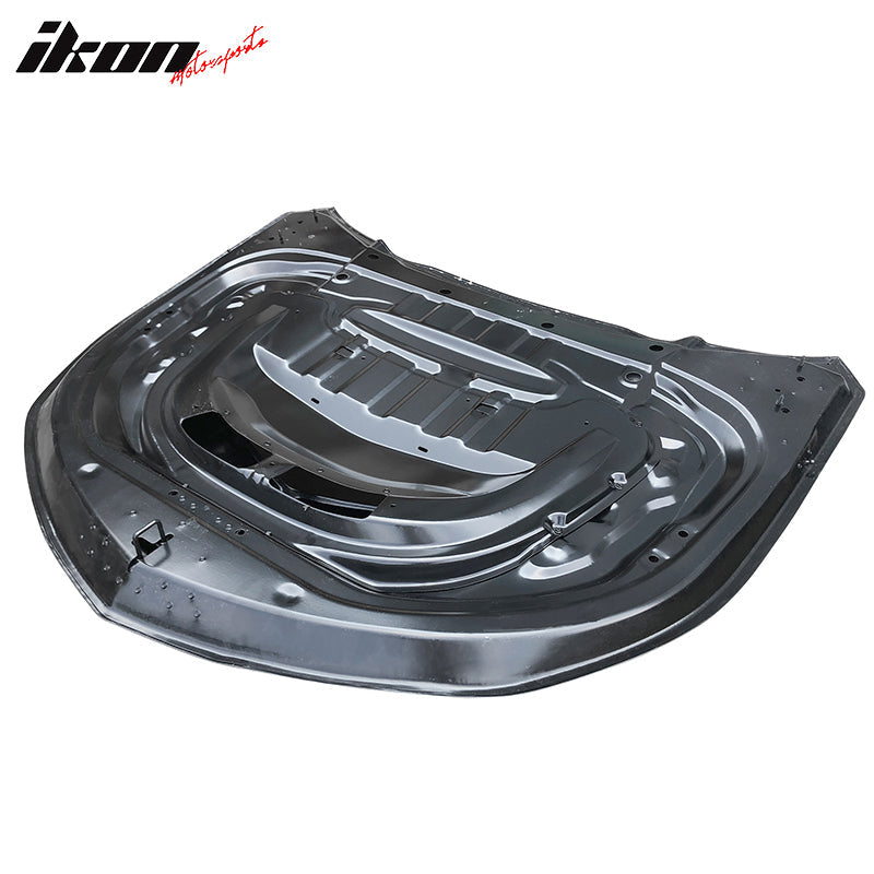 2016-2024 Chevrolet Camaro ZL1 Black Car Hood Guards Aluminum