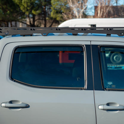 2016-Up Toyota Tacoma Double Cab Window Visors Wind Deflectors Rain Guards