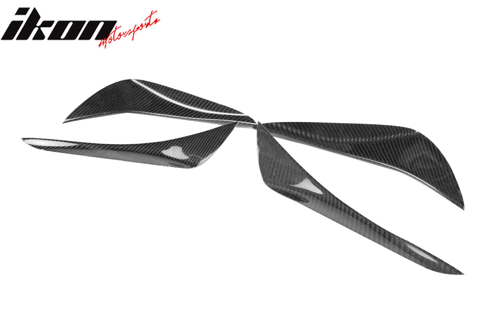 2017-2020 Subaru BRZ Toyota 86 GT86 Front Bumper Canards Carbon Fiber